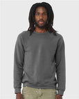 BELLA + CANVAS Unisex Sponge Fleece Raglan Crewneck Sweatshirt 3901
