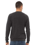 BELLA + CANVAS Unisex Sponge Fleece Raglan Crewneck Sweatshirt 3901