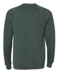 BELLA + CANVAS Unisex Sponge Fleece Raglan Crewneck Sweatshirt 3901