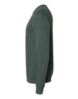 BELLA + CANVAS Unisex Sponge Fleece Raglan Crewneck Sweatshirt 3901