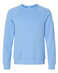 BELLA + CANVAS Unisex Sponge Fleece Raglan Crewneck Sweatshirt 3901