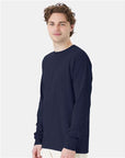 ComfortWash by Hanes Unisex Garment-Dyed Long Sleeve T-Shirt GDH200