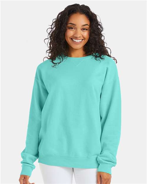 ComfortWash by Hanes Unisex Garment-Dyed Crewneck Sweatshirt GDH400