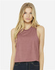 BELLA + CANVAS Women's Racerback Crop Tank 6682