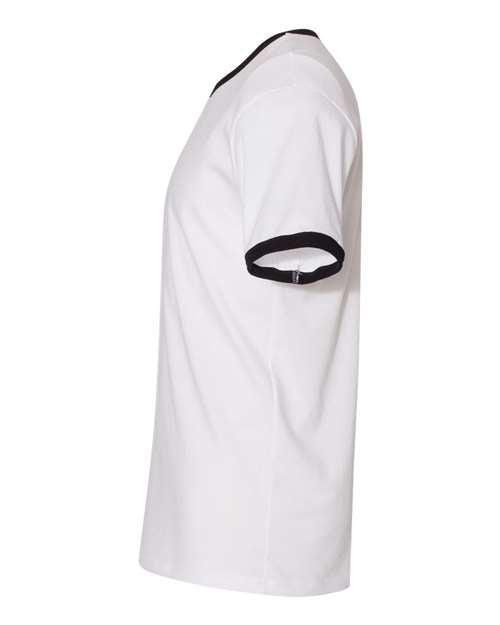 Next Level Unisex Cotton Ringer T-Shirt 3604