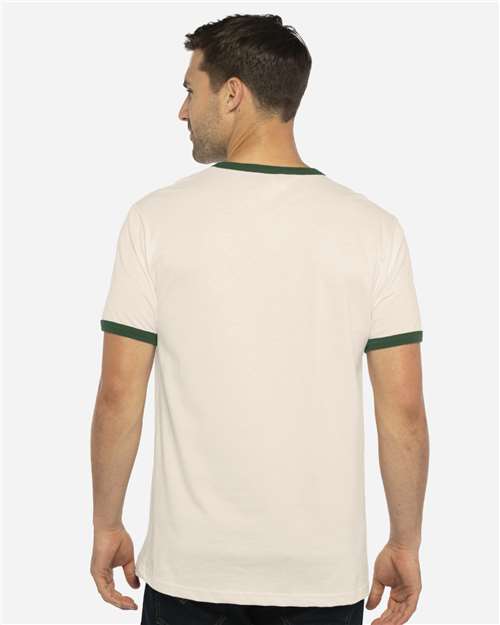 Next Level Unisex Cotton Ringer T-Shirt 3604