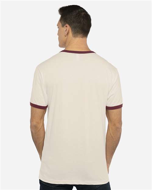 Next Level Unisex Cotton Ringer T-Shirt 3604