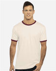 Next Level Unisex Cotton Ringer T-Shirt 3604
