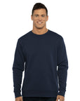 Next Level Unisex Santa Barbara Pocket Crewneck Sweatshirt 9001