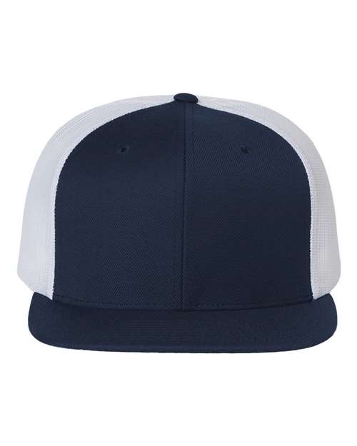 Richardson Wool Blend Flat Bill Trucker Cap 511