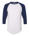 Augusta Sportswear Unisex Three-Quarter Raglan Sleeve Baseball Jersey T-Shirt 4420
