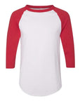 Augusta Sportswear Unisex Three-Quarter Raglan Sleeve Baseball Jersey T-Shirt 4420