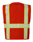 Kishigo Unisex EV Series® Enhanced Visibility Multi-Pocket Mesh Vest B100-111