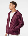 Independent Trading Co. Men's Lightweight Windbreaker Full-Zip Jacket EXP54LWZ