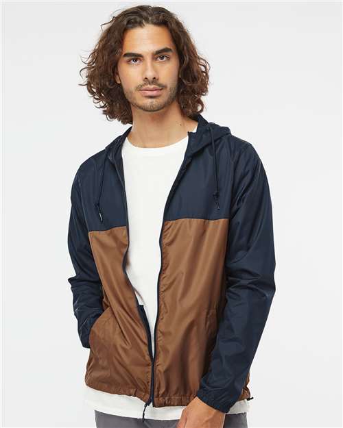 Independent Trading Co. Men's Lightweight Windbreaker Full-Zip Jacket EXP54LWZ
