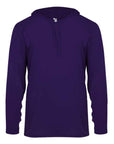 Badger Unisex B-Core Hooded Long Sleeve T-Shirt 4105