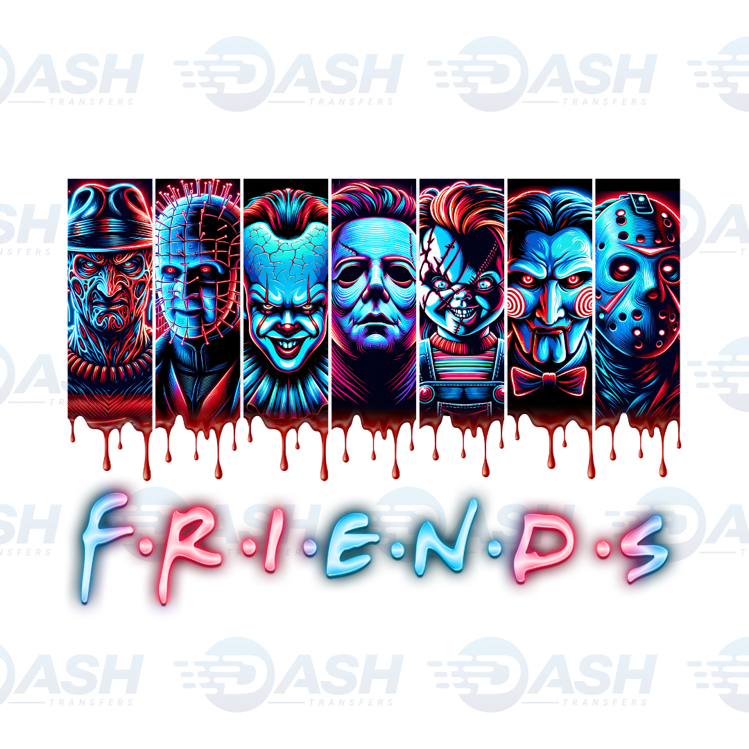 22x48 Inches Halloween Gang sheet