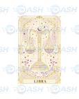 22x48 Inches Libra Zodiac Gang sheet