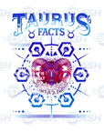 22x48 Inches Taurus Zodiac Gang sheet