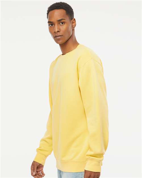 Independent Trading Co. Unisex Midweight Pigment-Dyed Crewneck Sweatshirt PRM3500