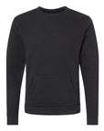 Next Level Unisex Santa Barbara Pocket Crewneck Sweatshirt 9001