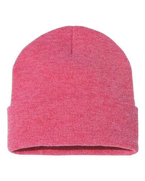 Sportsman 12" Solid Cuffed Beanie SP12