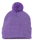 Sportsman 12" Pom-Pom Cuffed Beanie SP15