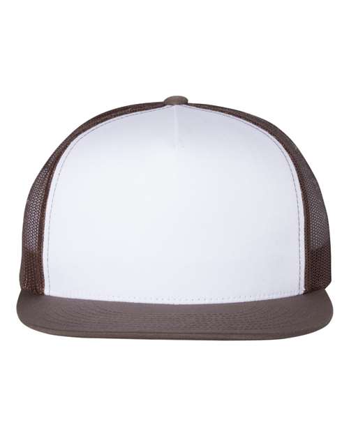 YP Classics Classic Five-Panel Trucker Cap 6006