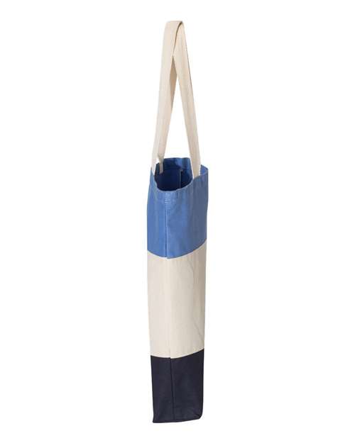 Q-Tees 11L Tri-Color Tote Q125900