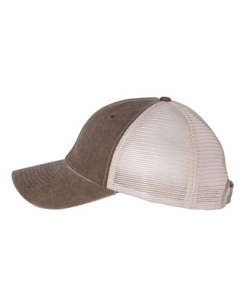 Valucap Pigment-Dyed Trucker Cap SP510