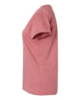 LAT Women's Fine Jersey V-Neck Tee 3507