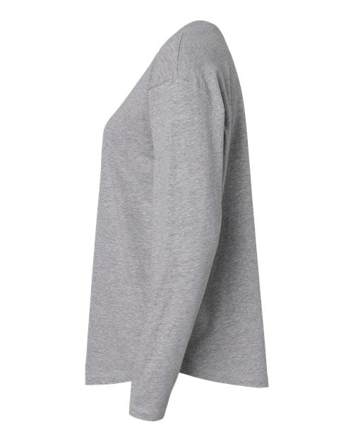 LAT Women's Fine Jersey Long Sleeve Tee 3508