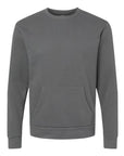 Next Level Unisex Santa Barbara Pocket Crewneck Sweatshirt 9001