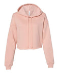 BELLA + CANVAS Women's Crop Fleece Hoodie Sweatshirt 7502