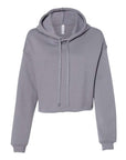 BELLA + CANVAS Women's Crop Fleece Hoodie Sweatshirt 7502