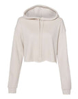 BELLA + CANVAS Women's Crop Fleece Hoodie Sweatshirt 7502