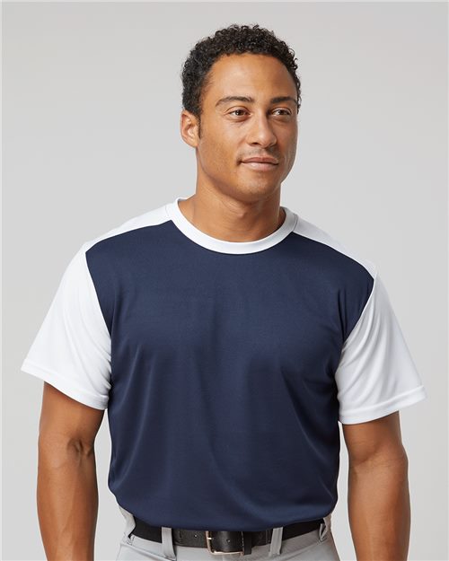 Alleson Athletic Men's Crewneck Pullover Baseball Jersey 532CJ