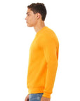 BELLA + CANVAS Unisex Sponge Fleece Raglan Crewneck Sweatshirt 3901