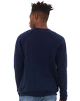 BELLA + CANVAS Unisex Sponge Fleece Raglan Crewneck Sweatshirt 3901