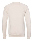 BELLA + CANVAS Unisex Sponge Fleece Raglan Crewneck Sweatshirt 3901