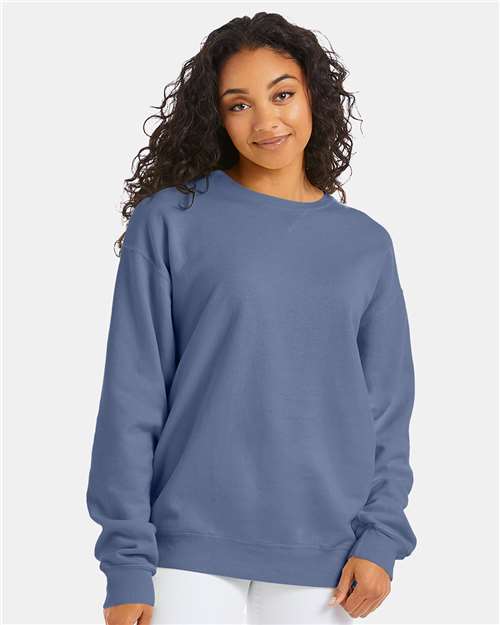 ComfortWash by Hanes Unisex Garment-Dyed Crewneck Sweatshirt GDH400