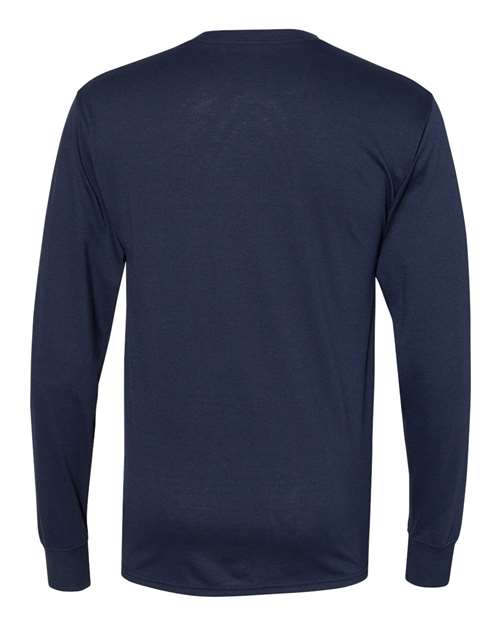 Hanes Unisex Workwear Long Sleeve Pocket T-Shirt W120