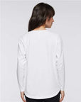 LAT Women's Fine Jersey Long Sleeve Tee 3508