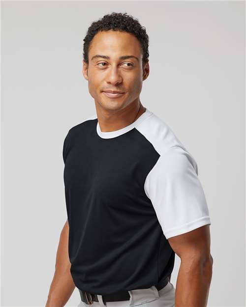 Alleson Athletic Men's Crewneck Pullover Baseball Jersey 532CJ