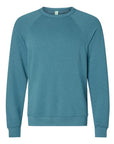 BELLA + CANVAS Unisex Sponge Fleece Raglan Crewneck Sweatshirt 3901