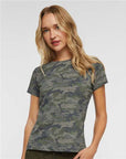 LAT Women's Fine Jersey Tee 3516