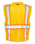Kishigo Unisex EV Series® Enhanced Visibility Multi-Pocket Mesh Vest B100-111