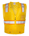 Kishigo Unisex EV Series® Enhanced Visibility Multi-Pocket Mesh Vest B100-111