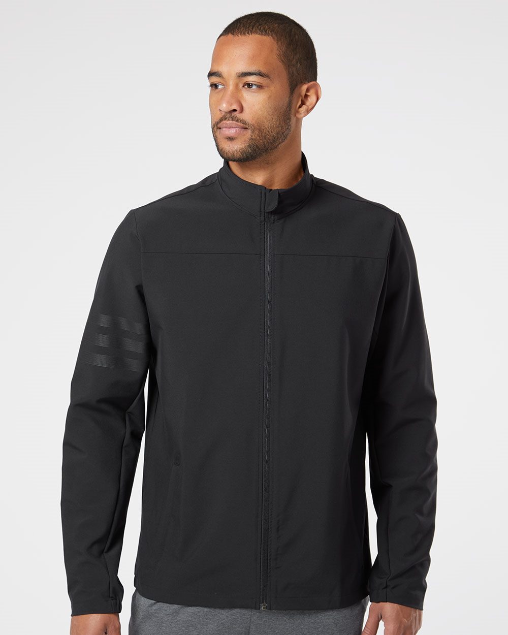 Adidas Men's Wind Resistant Full-Zip Jacket A267