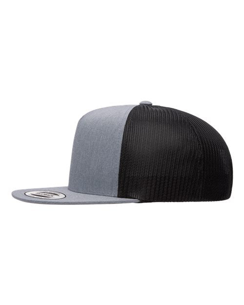 YP Classics Classic Five-Panel Trucker Cap 6006